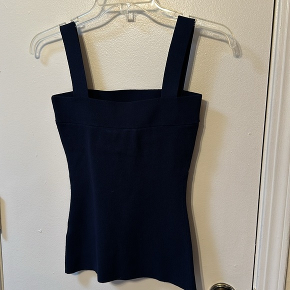 Michelle Smith NWT Navy Blue Ingrid Knit Tank Top Size XS Est. MMXX - Picture 2 of 16